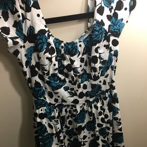 Vintage flower dress